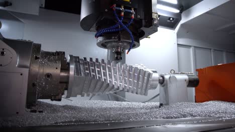 CNC-Fräsmaschine-Für-Die-Metallbearbeitung.