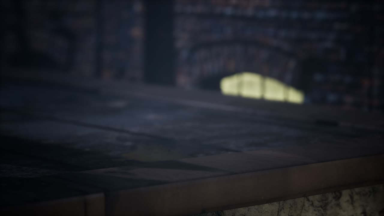 매우 심하게 오염 된 산업 공장의 폐허