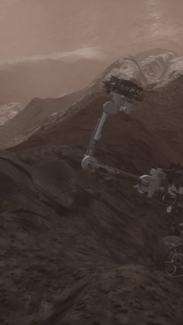 mars rover exploring the red planet