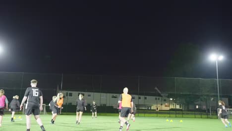 women inspiring future generations of girls, showcasing football skill