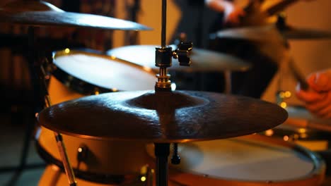 band performing in studio