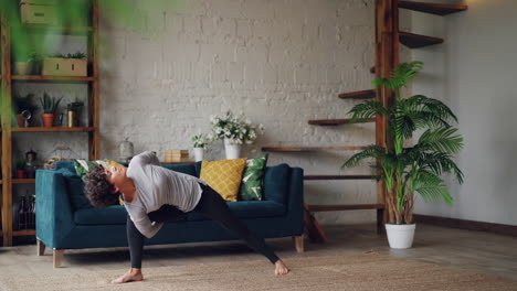 yoga poses at home