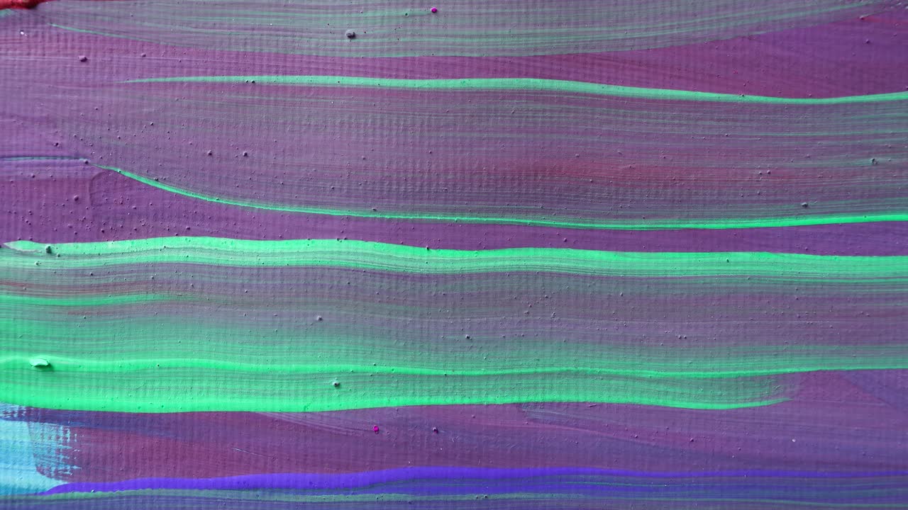Disegno astratto dipinto a guazzo. Ripresa di un quadro in movimento.