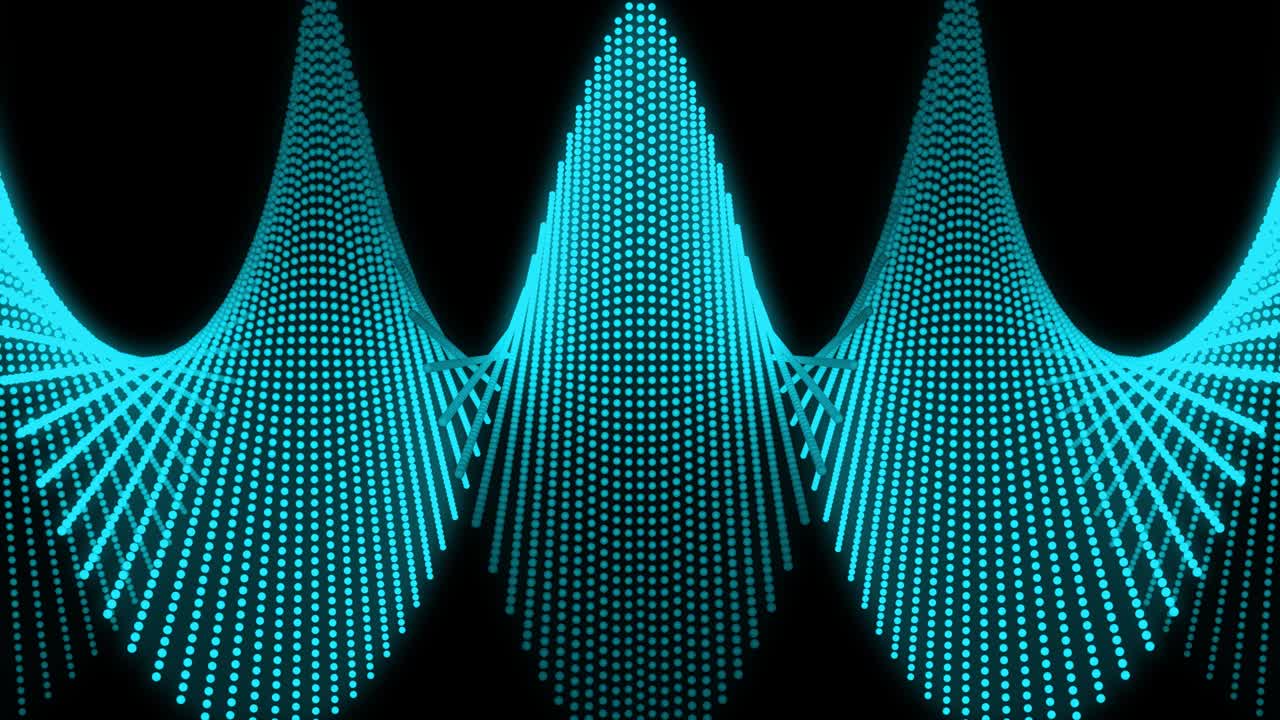 Light blue color Dot Shape Pattern animation motion graphics