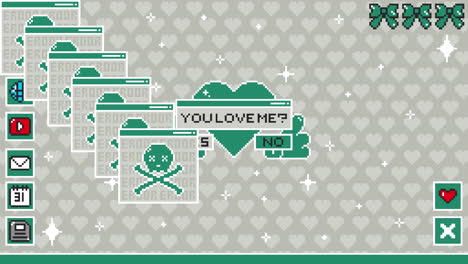 pixel art love confession: when 'no' leads to a desktop error