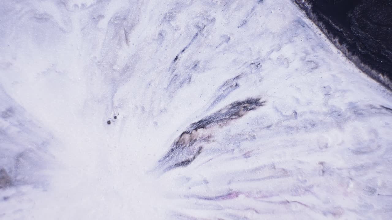 pintura acrílica fluida abstracta