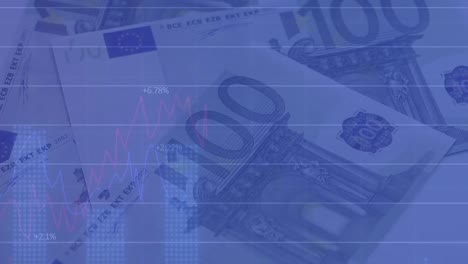 Animation-of-financial-data-processing-over-euro-currency-bills