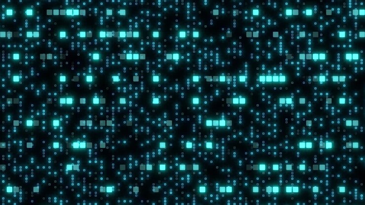Blue dot grid pattern perfect for website backgrounds and graphic design projects