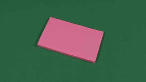 male left hand writing 2021 with underline on pink post it note