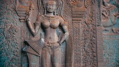 tallas antiguas angkor wat ruinas templo siem reap camboya 4k