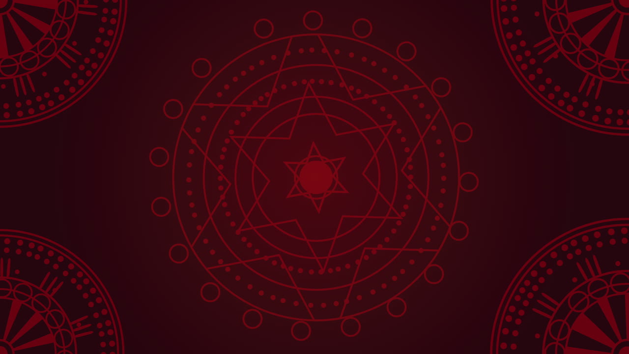 patrón frecuente en fondo rojo