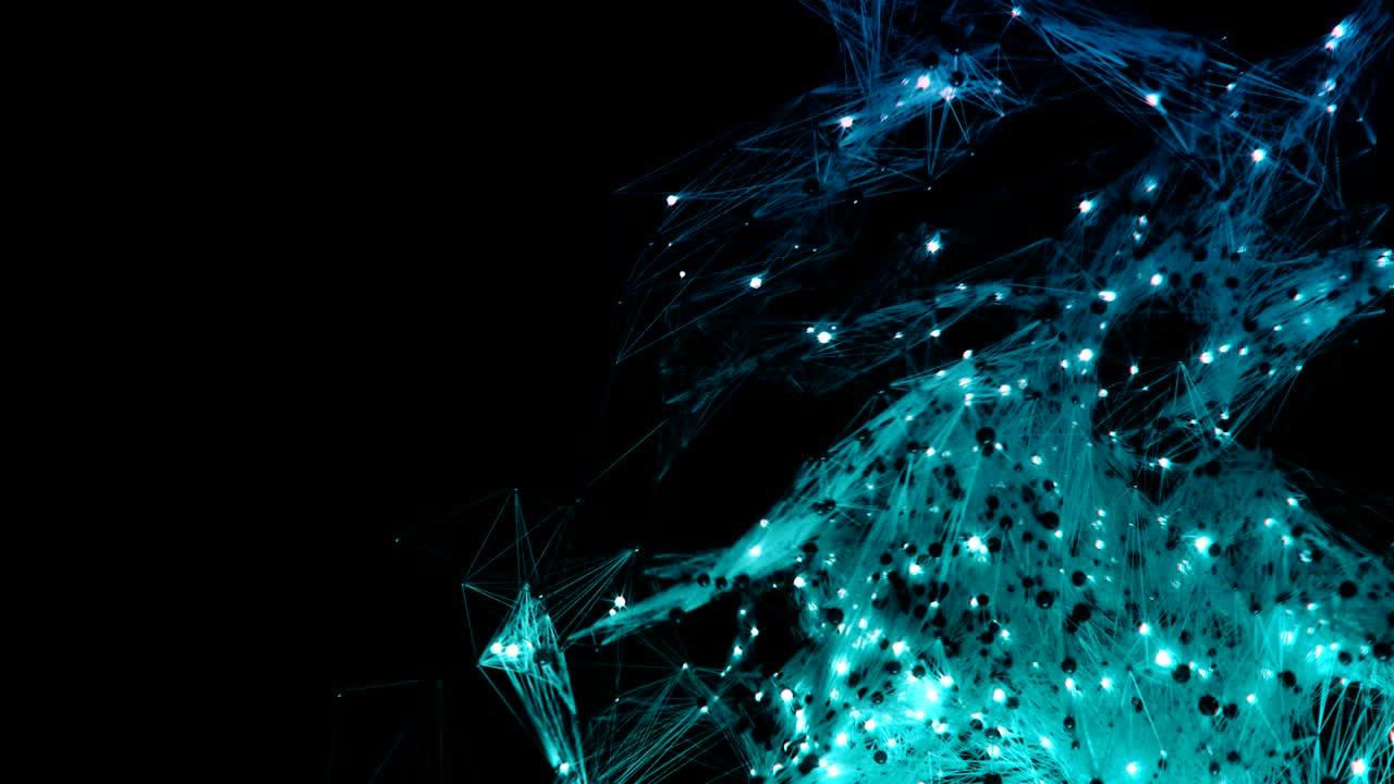 red de fondo molecular.