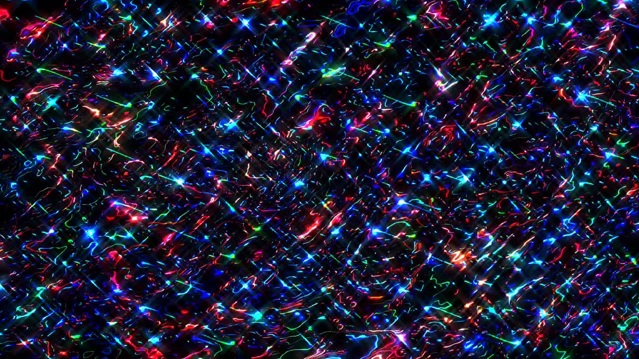 빛나는, 밝게 빛나는, 다채로운 줄무로 미묘한 움직임을 조절하는 비디오