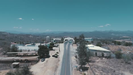 Aerial-shot-of-the-arrival-to-Badiraguato-Sinaloa