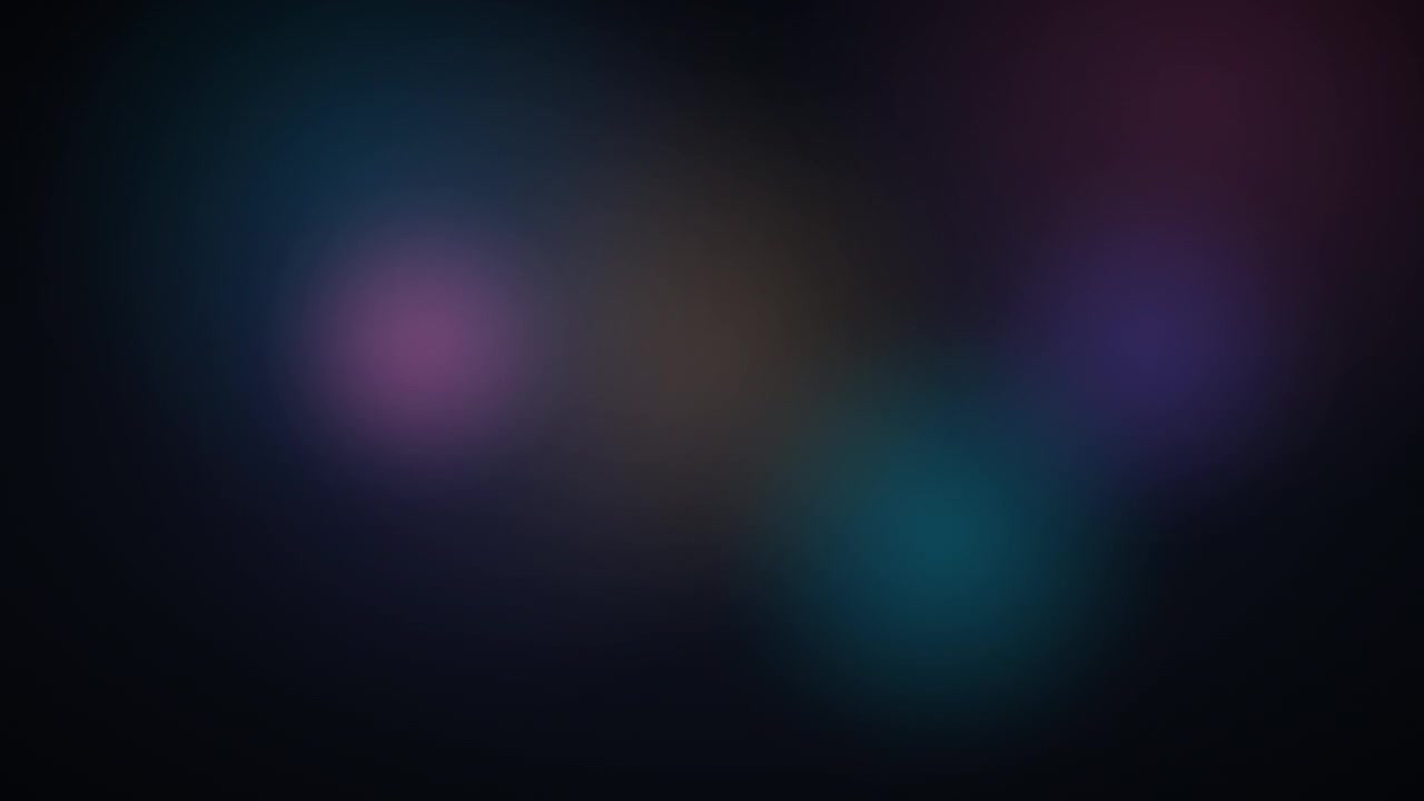 Abstract Background with Soft Glowing Colorful Bokeh Lights