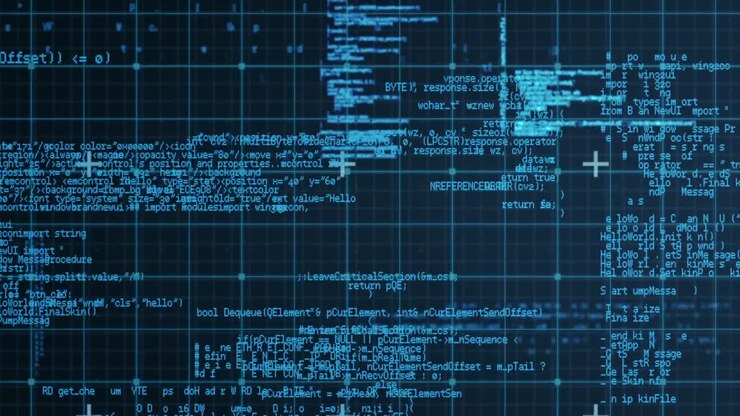 Digital animation of matrix
