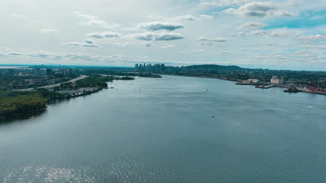 travel and tourism in montreal summertime aerial