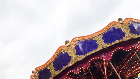 top of merry go round spinning