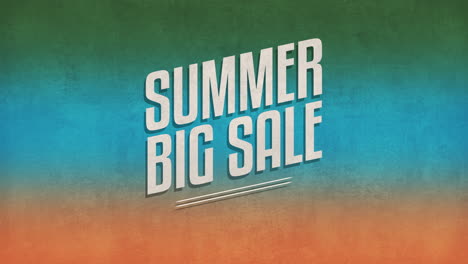summer big sale on grunge texture
