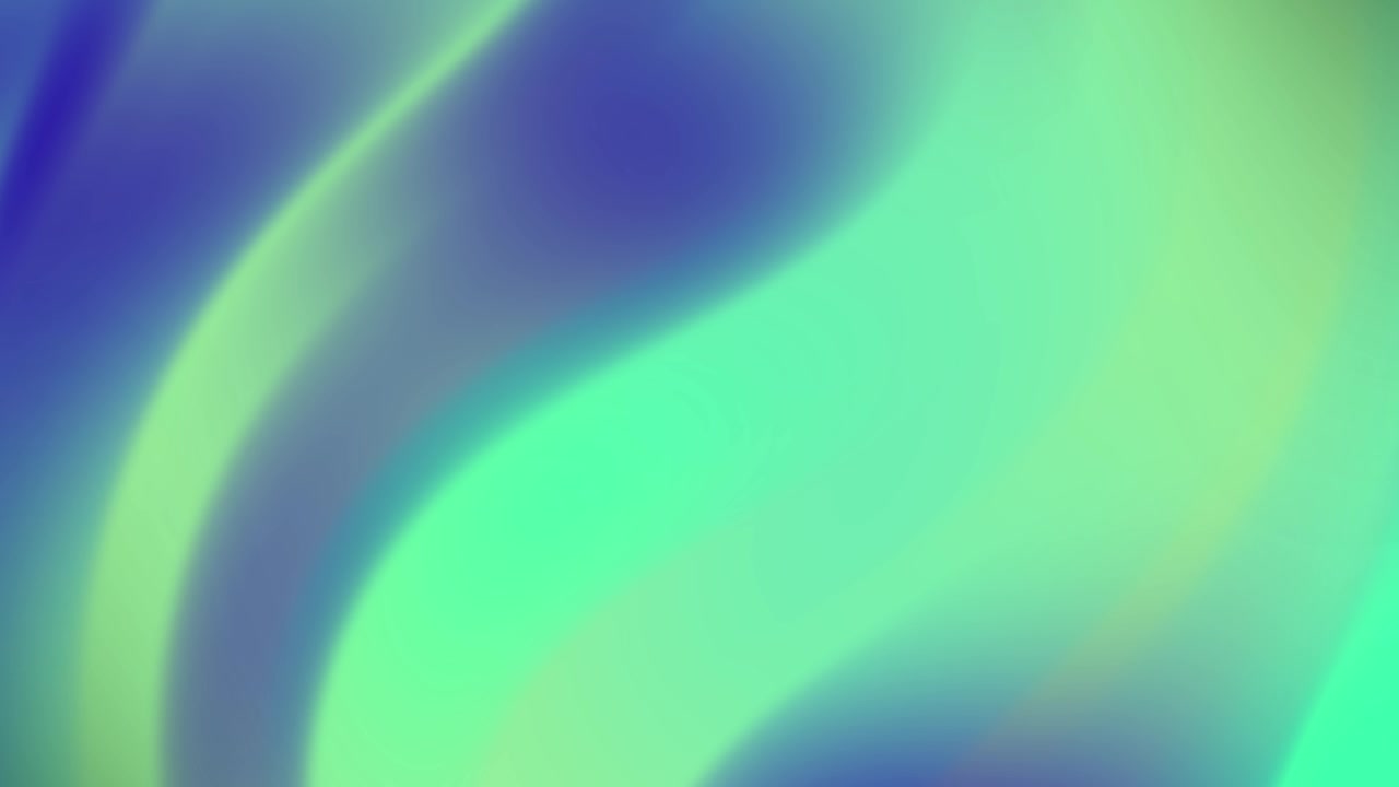 Abstract Blue Green Gradient Color Flow Background