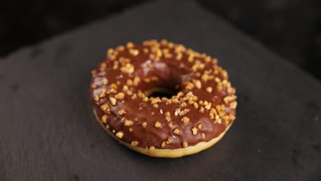 chocolate peanut donut