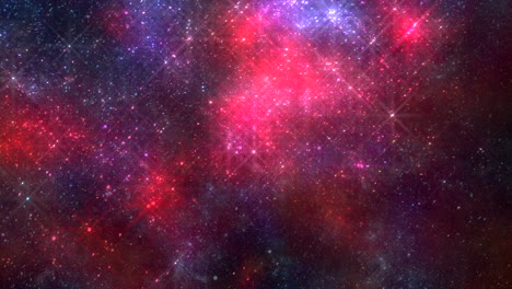 espectáculo estelar estrellas brillantes y nebulosas iluminan el cosmos