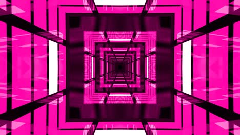 corredor de bucle abstracto digital rosado