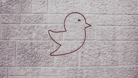 signo de corazón de neón en la pared de ladrillo 4k