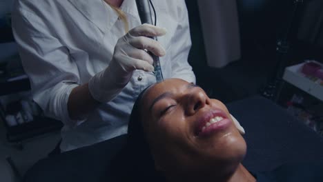 micro-needling facial treatment