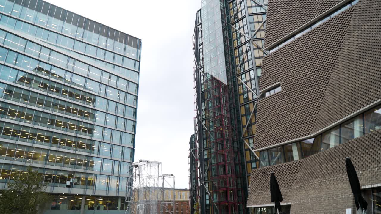 современная архитектура в лондонском городе