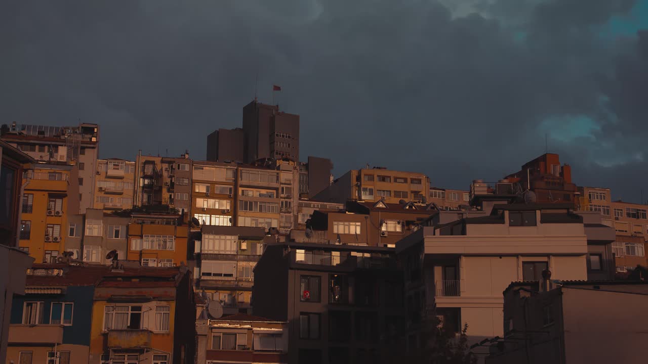 dolapdere의 하루에서 저녁 시간  ⁇ 스,