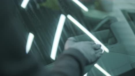 professional car detailing – washing, ceramic coating, and interior cleaning