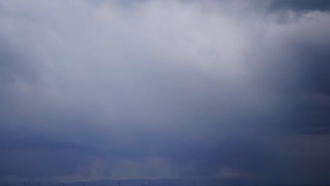 timelapse from heavy clouds weather