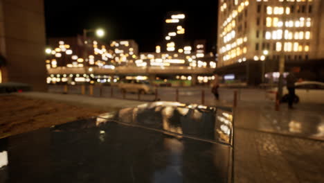 Beautiful-Hyperlapse-timelapse-of-night-Miami-city-traffic