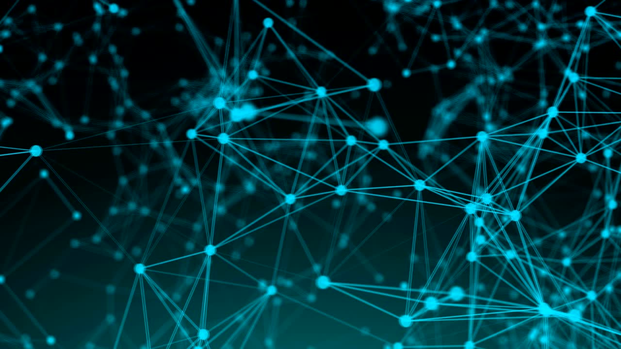 puntos de conexión abstractos