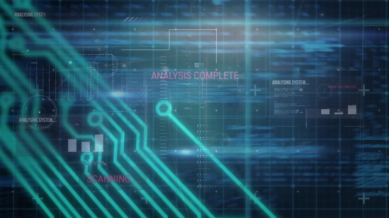 Animation of network of connections over data processing