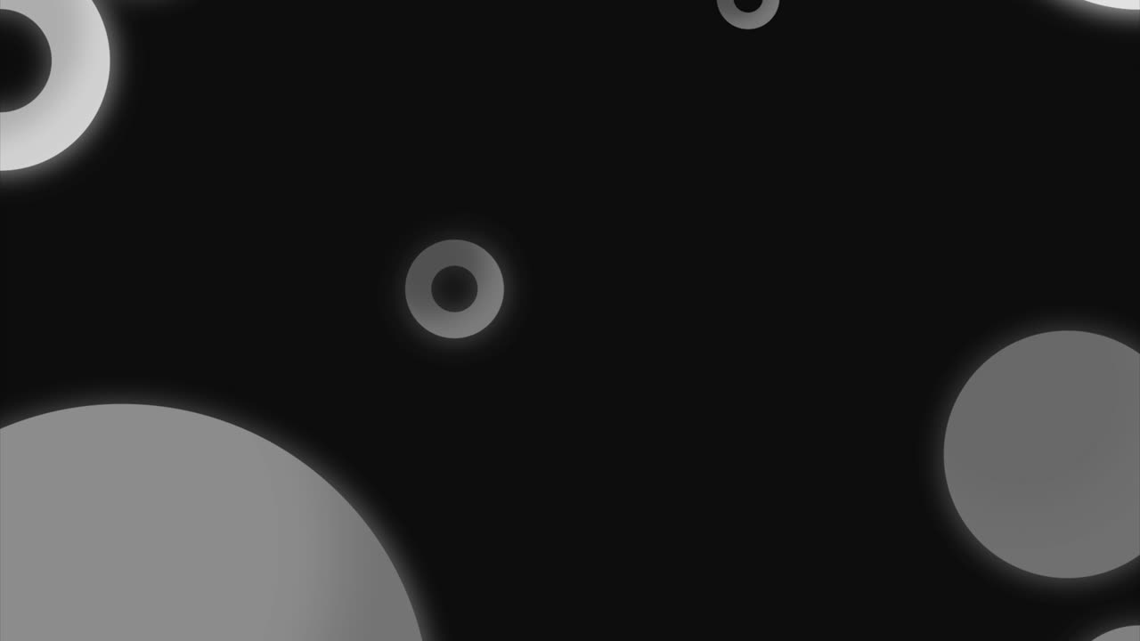 Abstract geometric circle moving background 4k