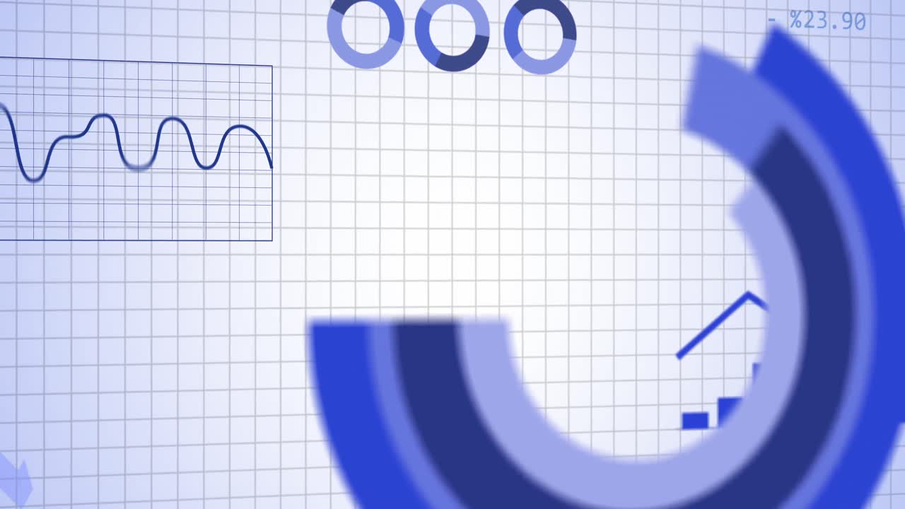 animación de gráficos, estadísticas y procesamiento de datos financieros