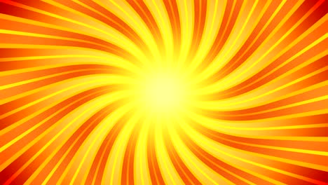 estallido de sol rojo y ardiente