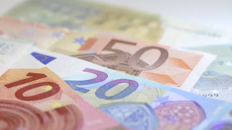 Verfolgung-über-Die-Sammlung-Von-Euro-Banknoten