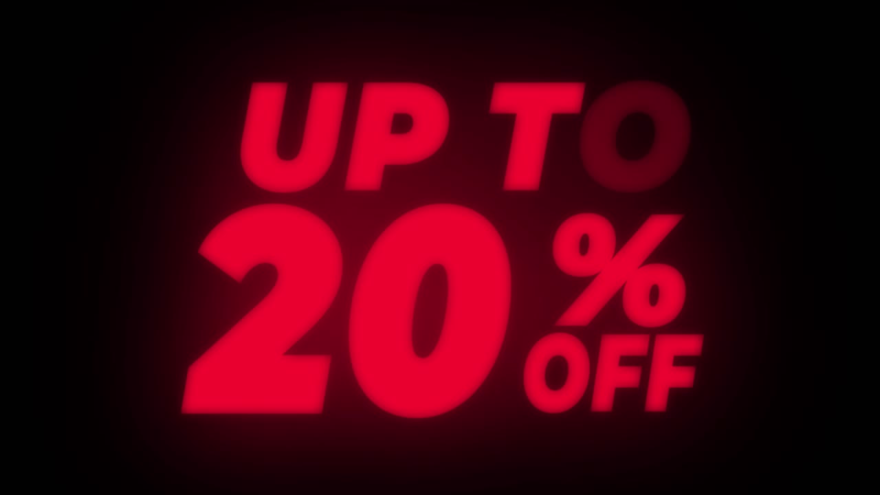 20% Off Sale
