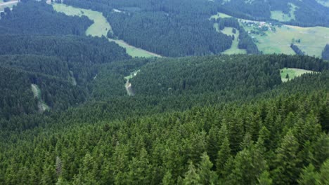 Aerial-view-of-Black-Sea-region-mountains