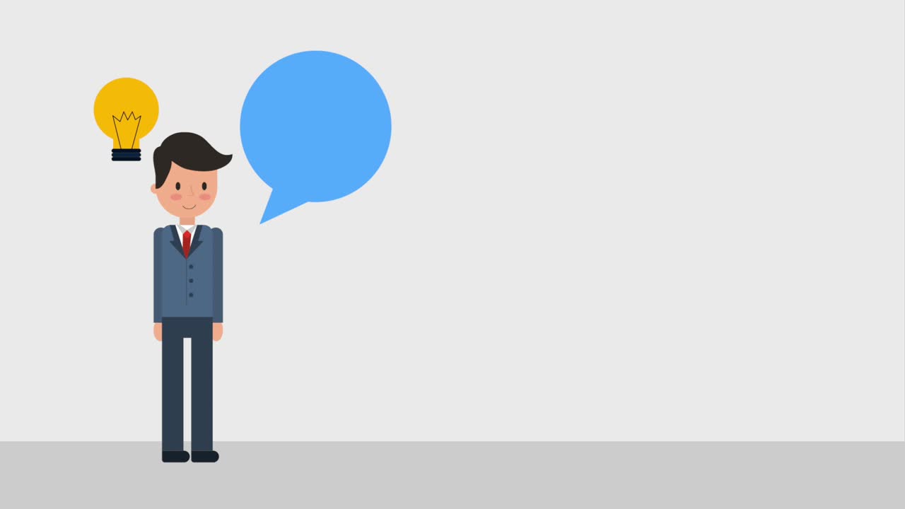 사업가, 직원, 창의성, 아이디어, 불, 연설, 버블