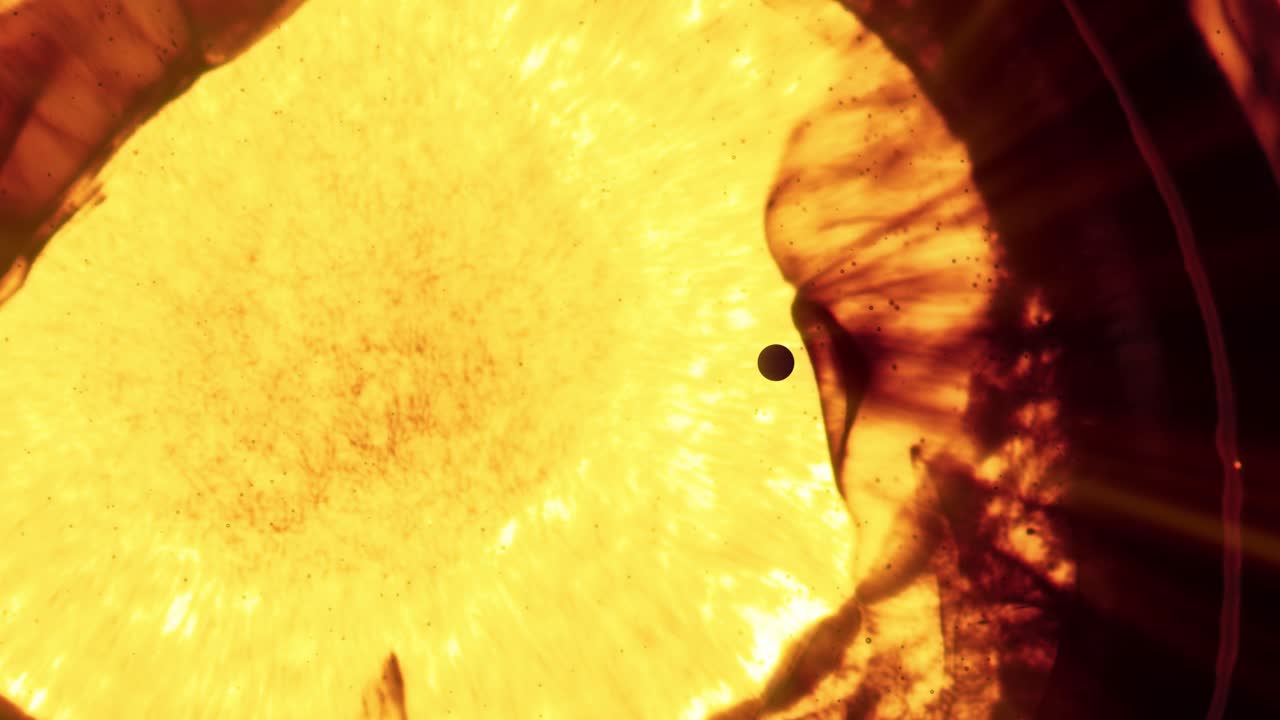 reacción líquida de tinta y pintura - fondo abstracto