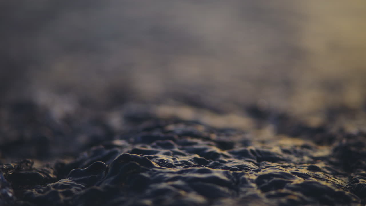 Close-up View of Volcanic Hot Spring