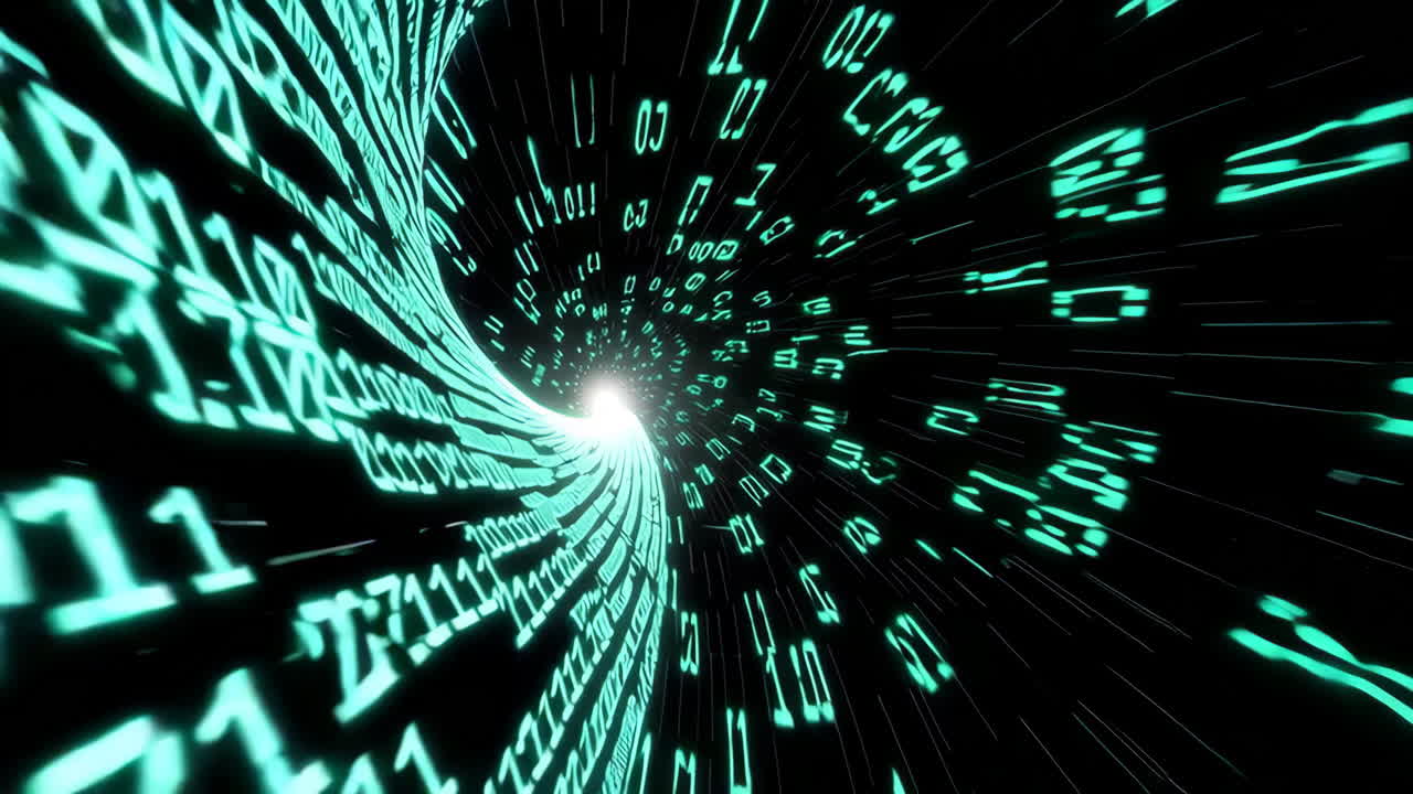 Digital Tunnel of Numbers