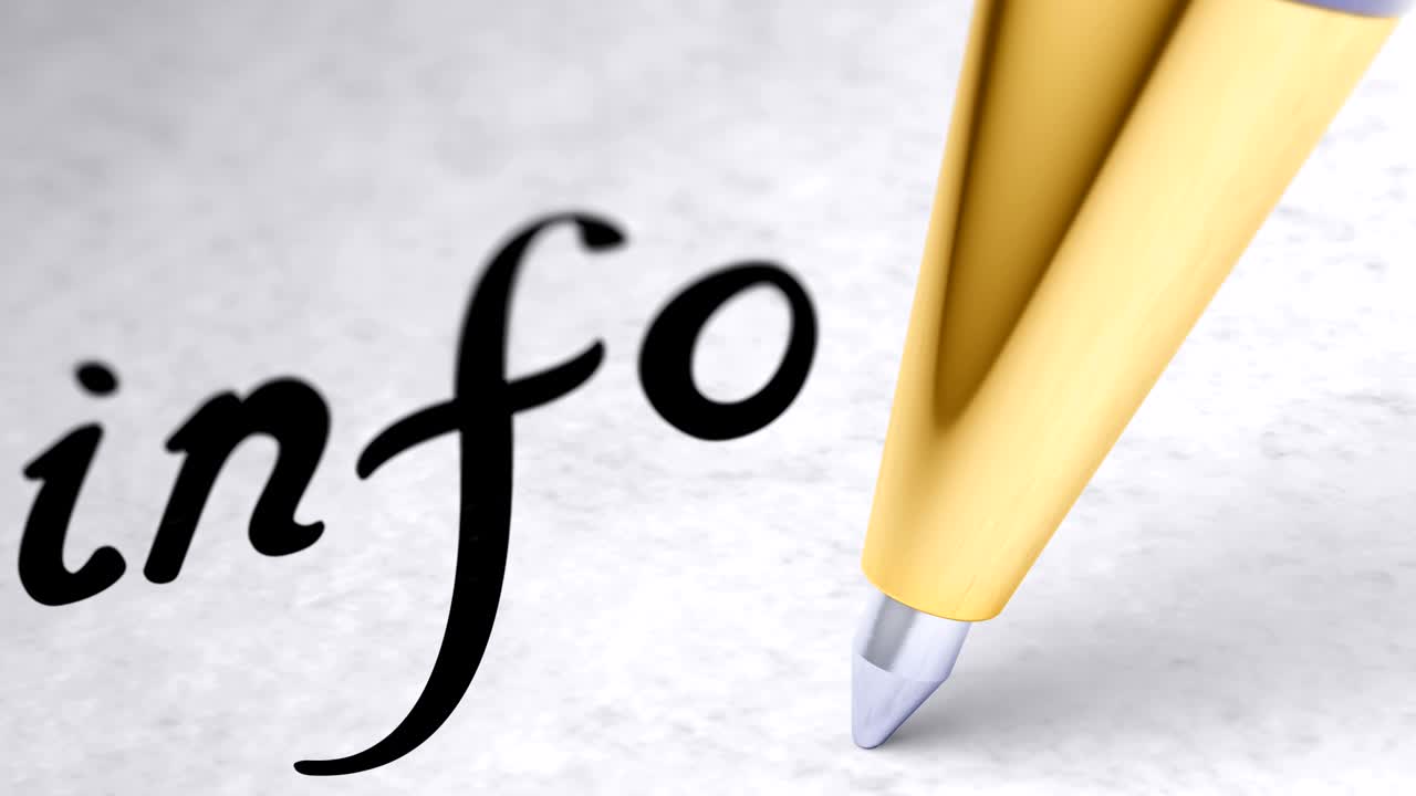 "info" on the page. Looping footage has 4K resolution.