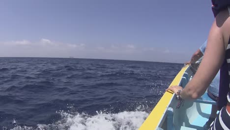 excursion on a boat along the maltese shore