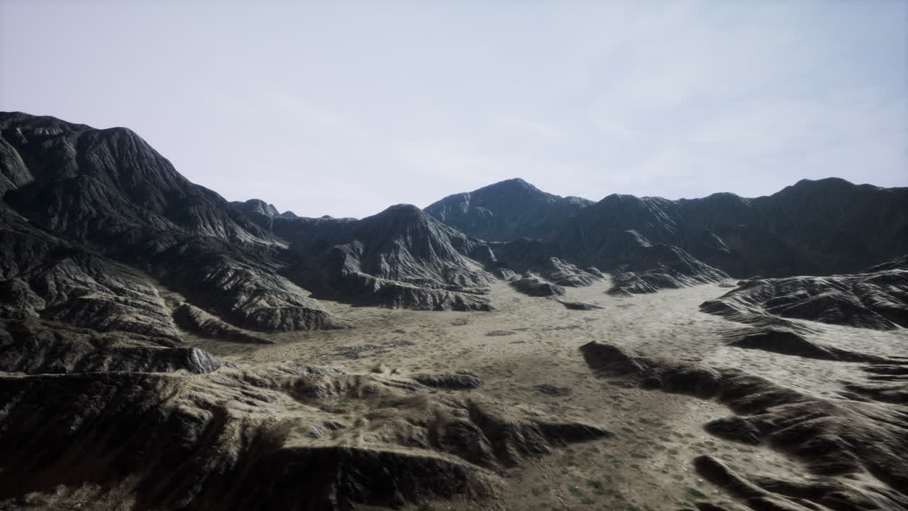 paisaje montañoso a gran altitud