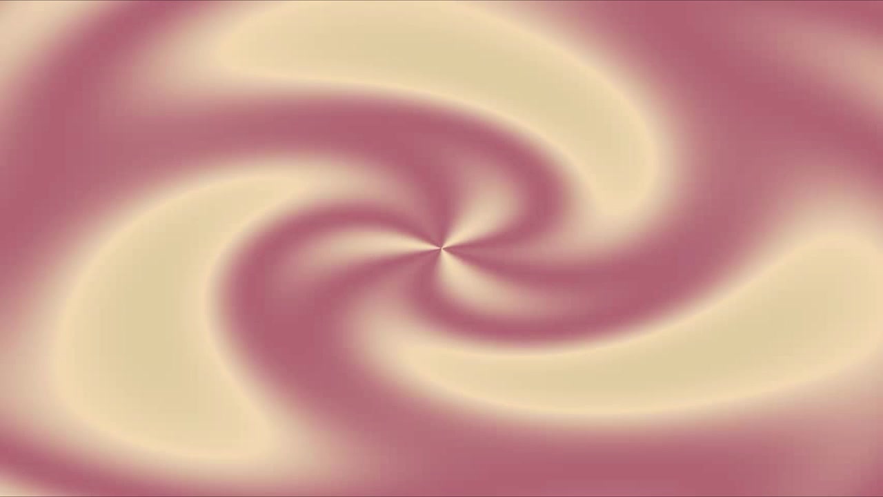 Sfondo animato astratto con gradiente vorticoso rosa e beige.